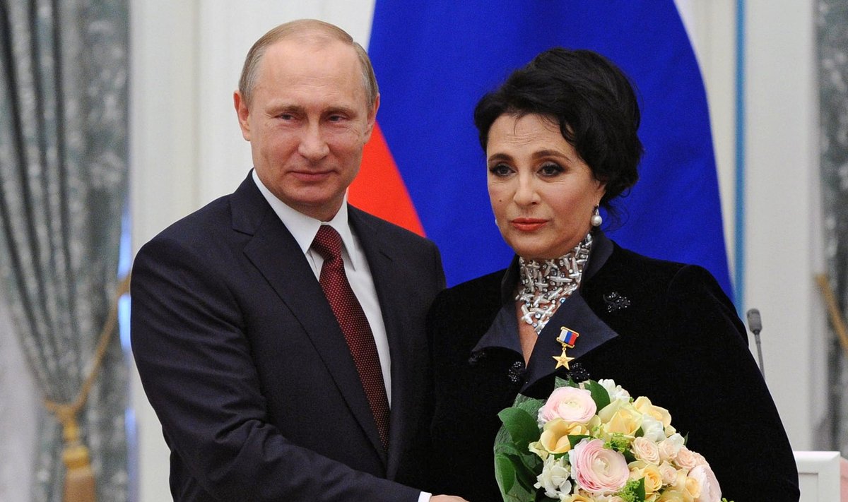 Vladimir Putin ja Irina Viner-Usmanova