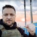 Зеленский опубликовал обращение к украинцам с острова Змеиный в 500-й день войны