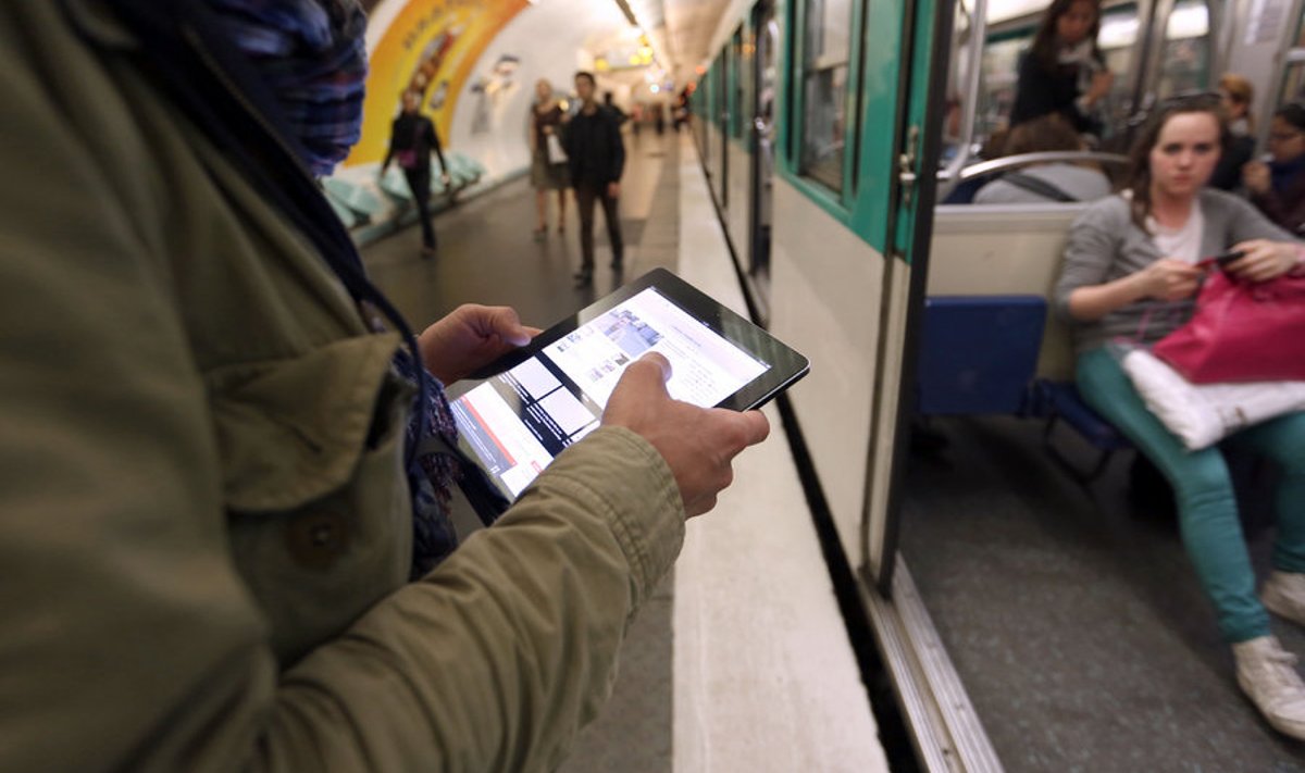 Pariisi metroos on WiFi tasuta, hotellid aga tahavad selle eest raha.