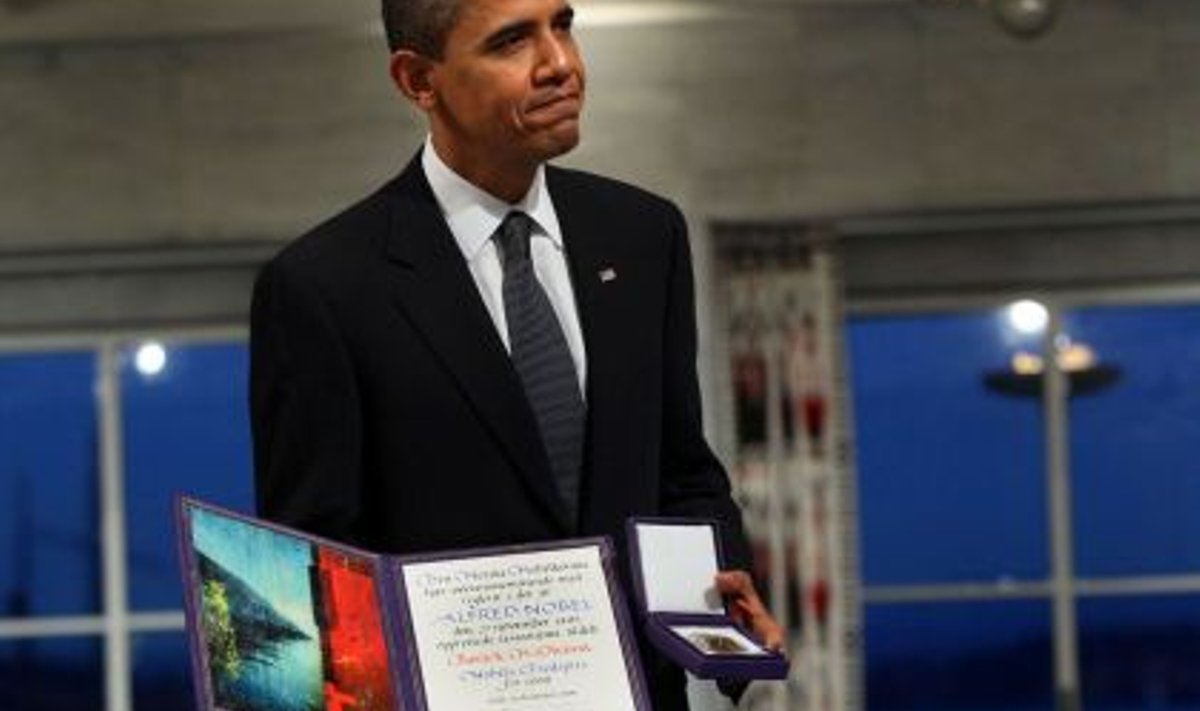 Barack Obama Nobeli rahupreemia