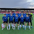 Vähemuses lõpetanud Eesti U17 jalgpallikoondis kaotas Hispaaniale