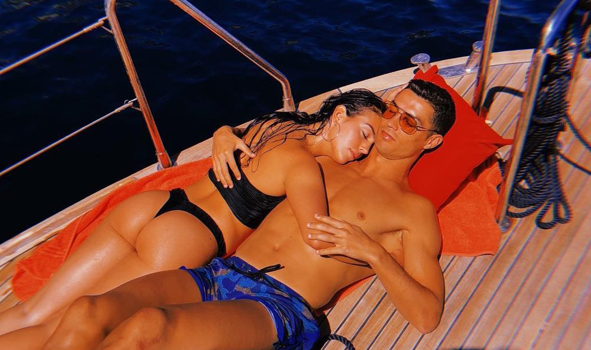 Georgina Rodríguez ja Cristiano Ronaldo