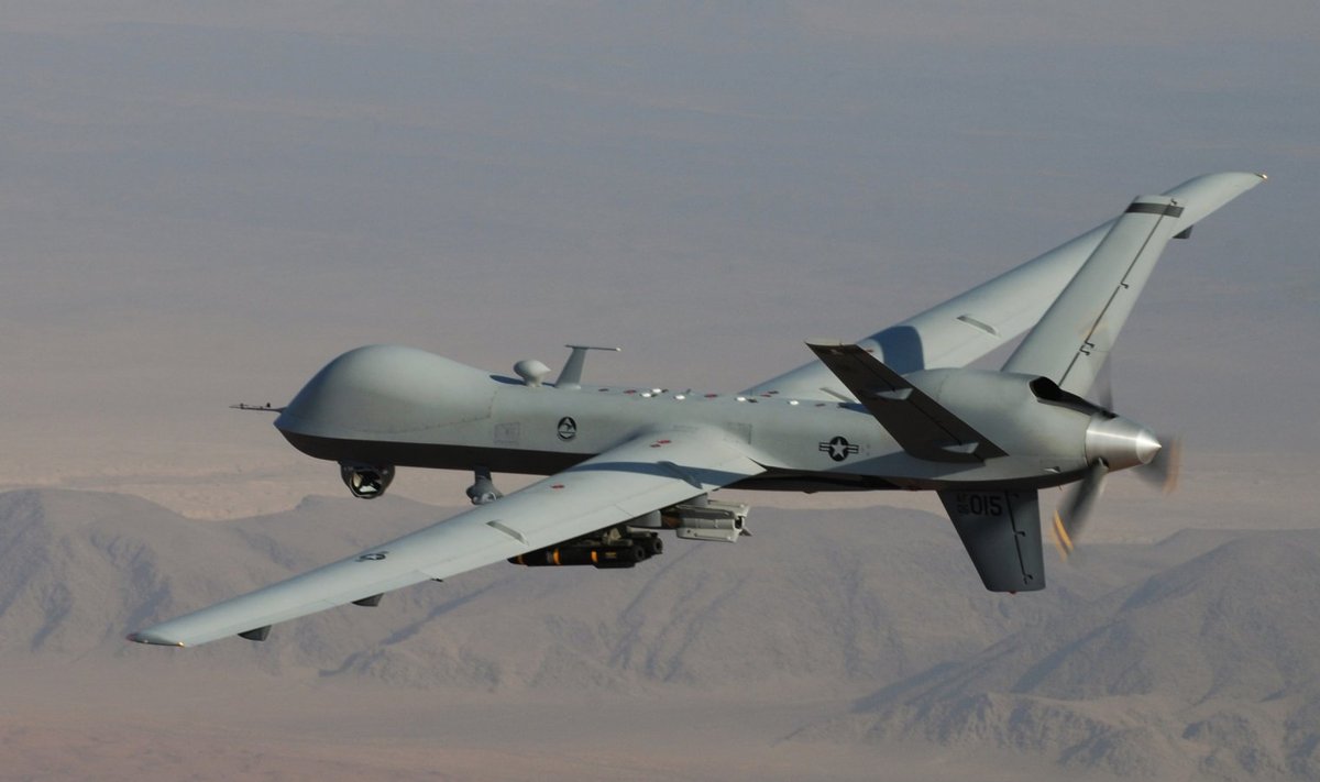 USA õhujõudude droon MQ-9 Reaper.
