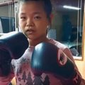 VIDEO: 12-aastase Jaapani tüdruku MMA debüüt lõppes endast kaks korda vanema vastase teadvusetuks kägistamisega