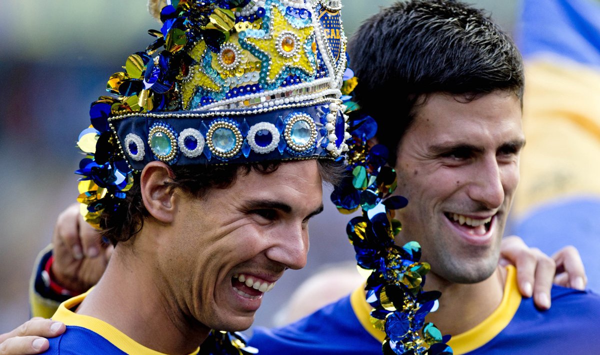Rafael Nadal ja Novak Djokovic