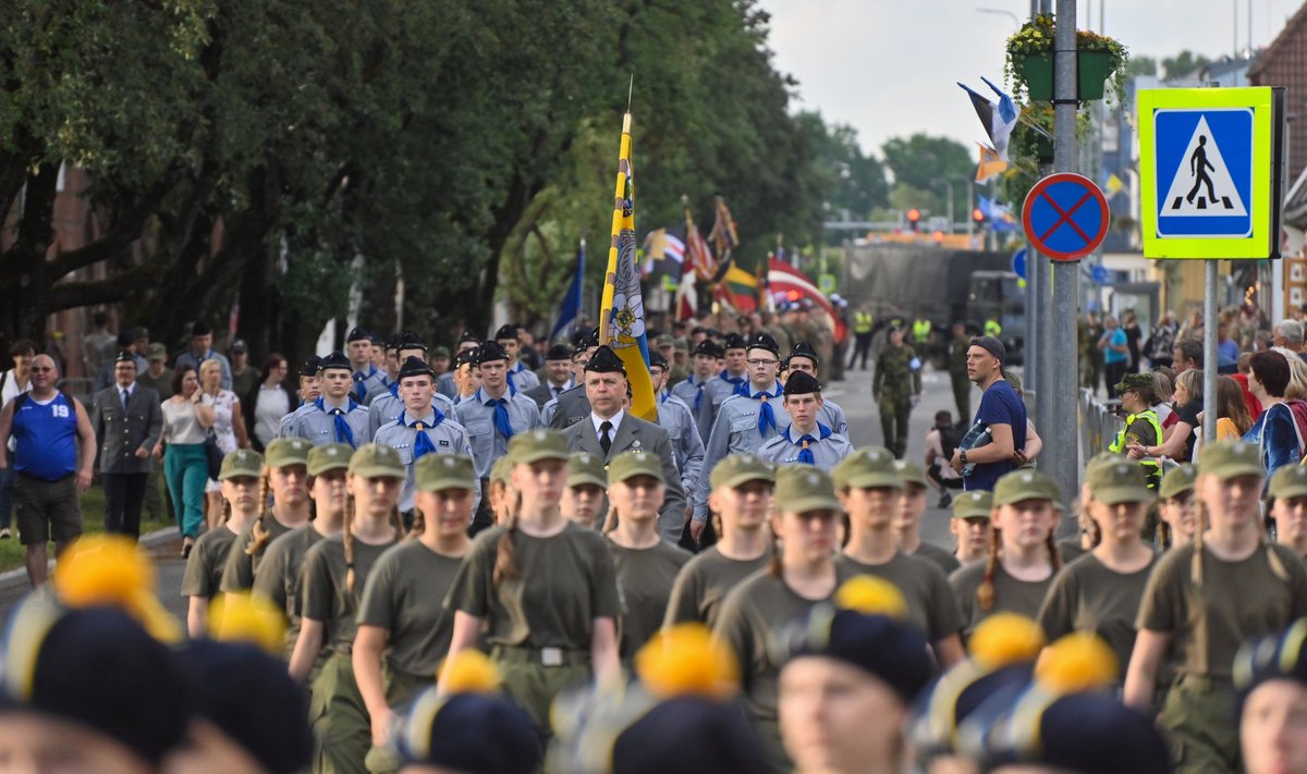В четверг состоялась репетиция парада в честь Дня Победы.
