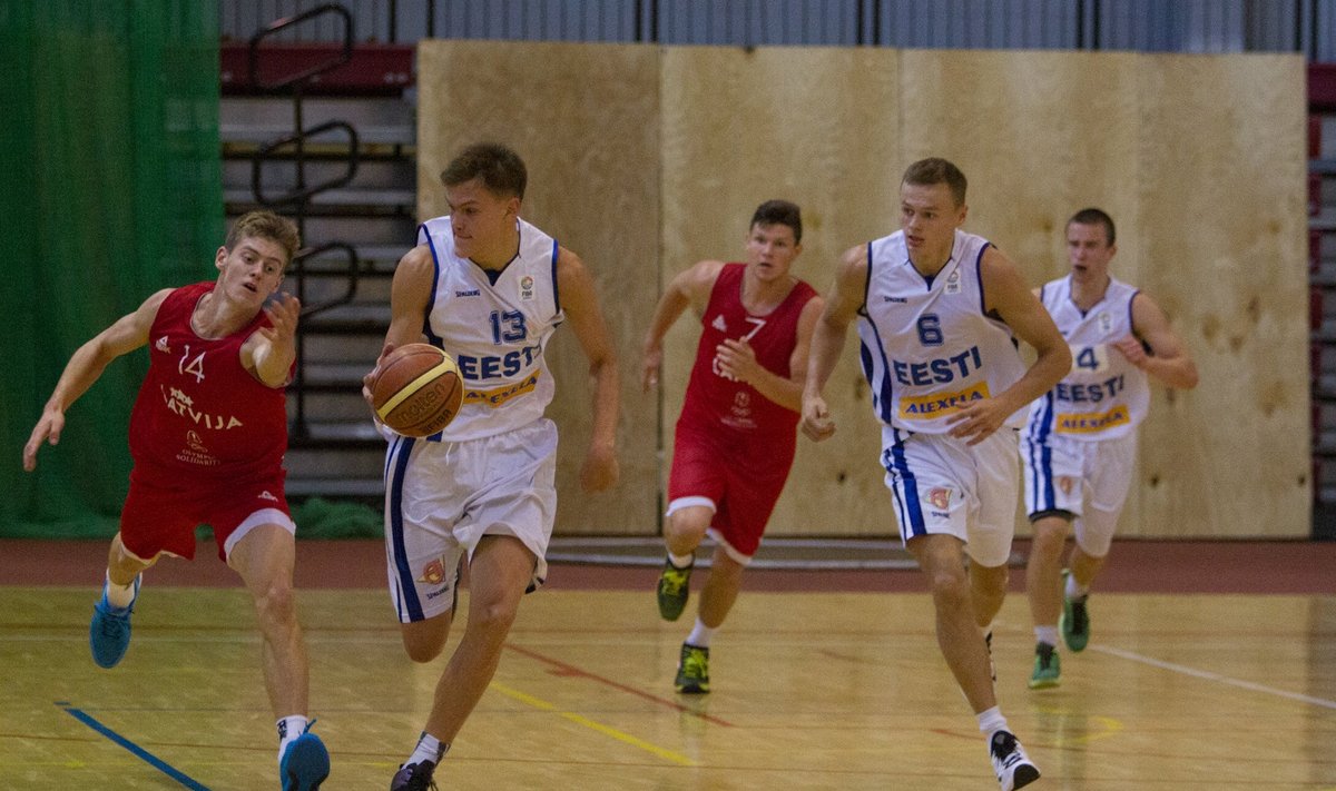 Eesti universiaadikoondis kohtub Tallinnas Läti U20-ga