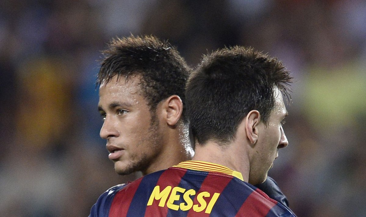 Neymar ja Lionel Messi