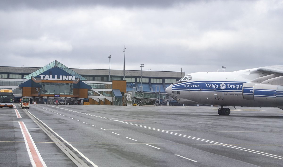 Kaitsevahendite jõudmine Tallinna lennujaama 2.04.2020