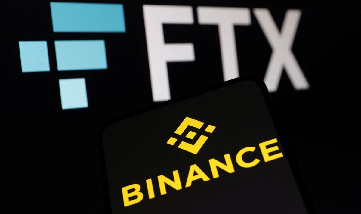 Binance'i juht õõnestas aktiivselt usaldust maailma suuruselt teise krüptoplatvormi FTX finantsseisus.