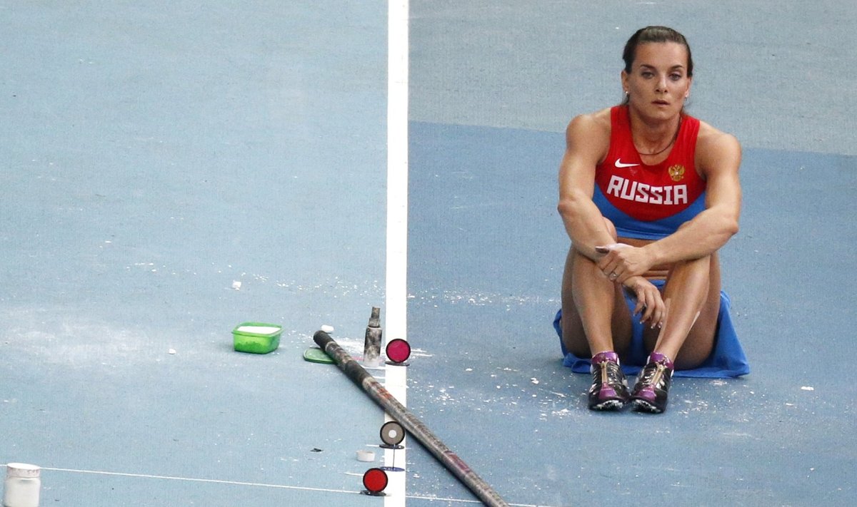 Venemaa riiklik dopinguprogramm läks Jelena Issinbajevale maksma Rio de Janeiro olümpiavõistluse.