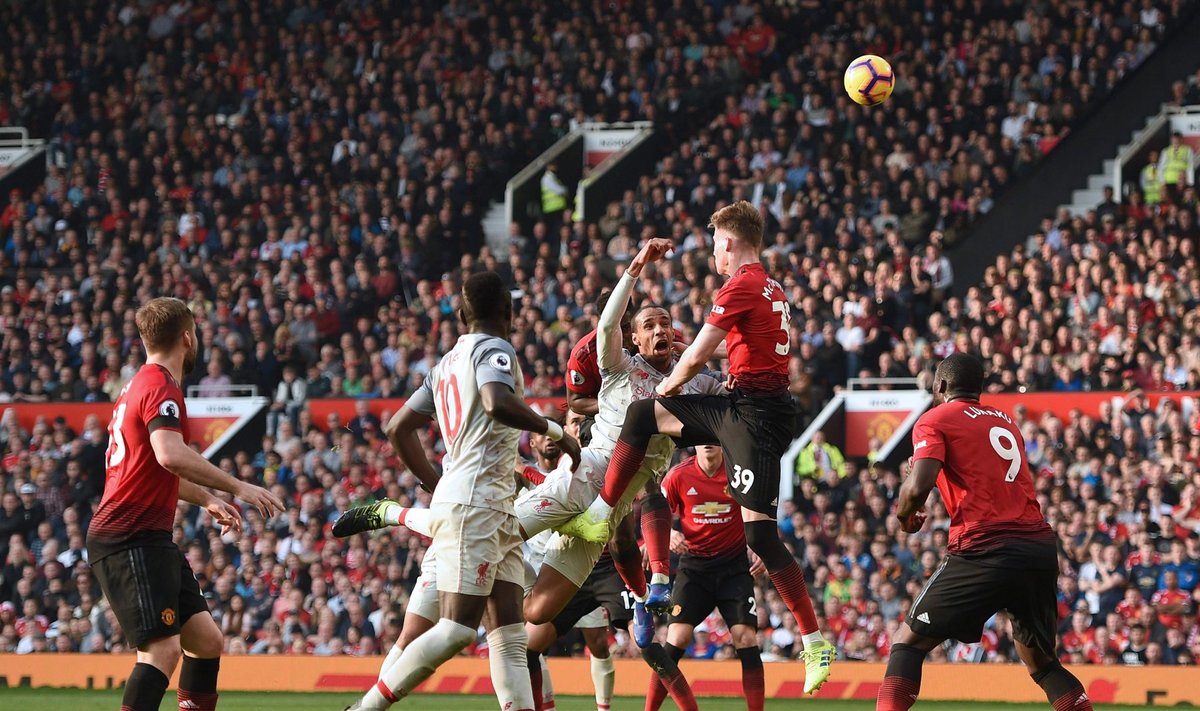 Manchester Unitedi (punases) ja FC Liverpooli duellis jäid väravad löömata.