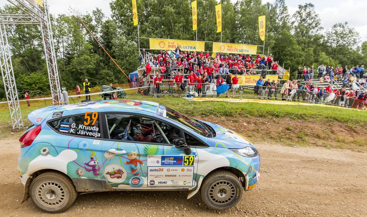 Gustav Kruuda - Ken Järveoja 2015. aasta Rally Estonial.