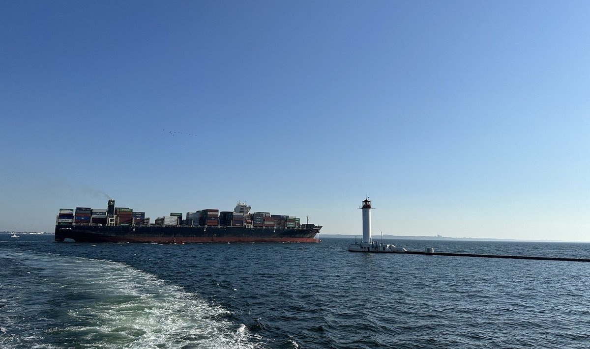 Из порта Одессы 16 августа вышло первое судно после окончания зерновой сделки