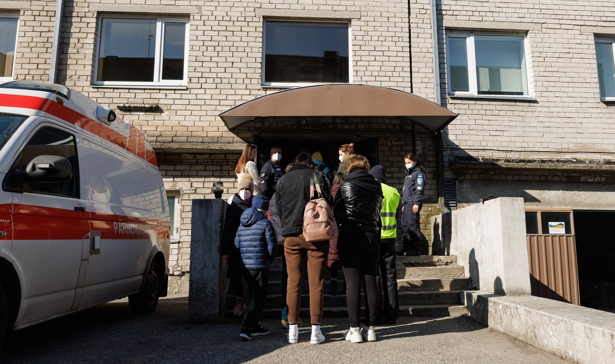 Ukraina sõjapõgenikud Pärnus