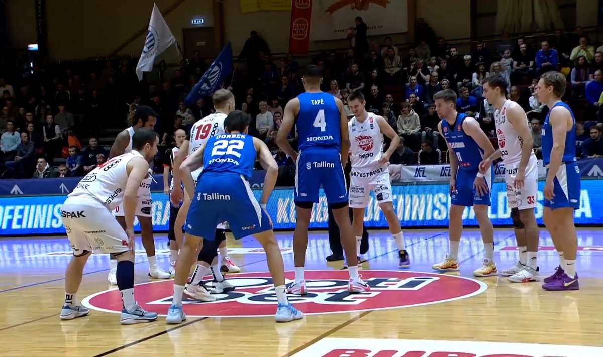 Korvpall: BC Kalev/Cramo - Utilitas Rapla