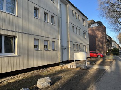 Fassaadielementidega renoveeritud kortermaja Saksamaal, Matek AS