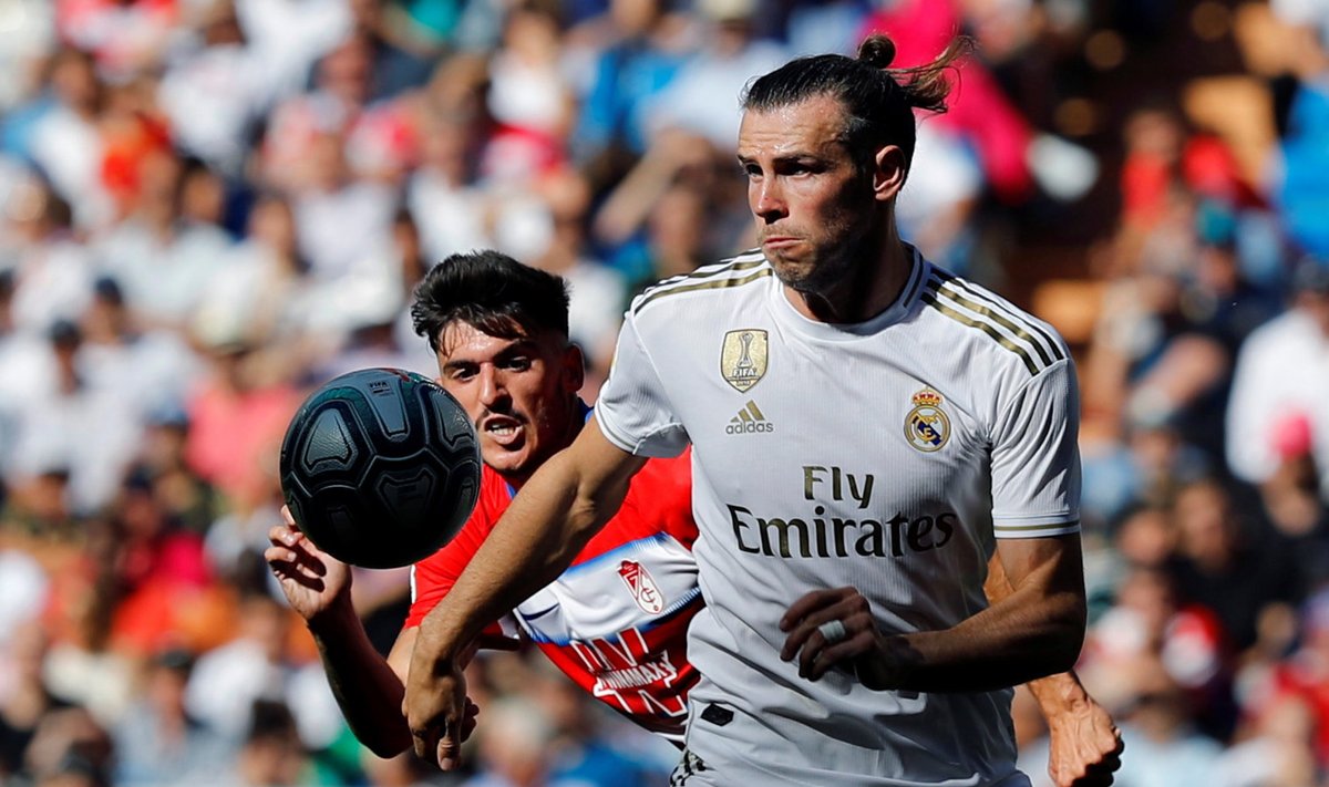 Gareth Bale (paremal) Madridi Reali Galatasaray vastu aidata ei saa.
