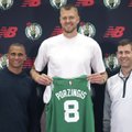 Porzingis sõlmib Celticsiga kopsaka lepingupikenduse