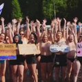 ВИДЕО | В Финляндии прошел флешмоб против сексуализации женской груди