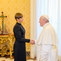 President Kaljulaid kohtus Vatikanis paavst Franciscusega
