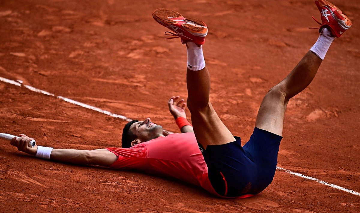 Novak Djokovici ülemvõim meeste tennises paneb kukalt kratsima.