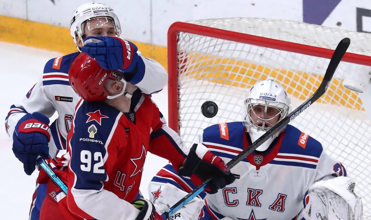 2019/2020 Kontinental Hockey League: CSKA Moscow vs SKA St Petersburg