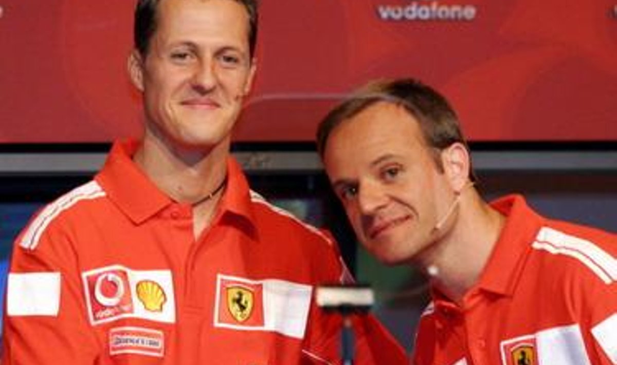 Michael Schumacher ja Rubens Barrichello Austraalia GP-l