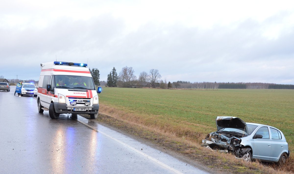 Liiklusõnnetus Viljandimaal