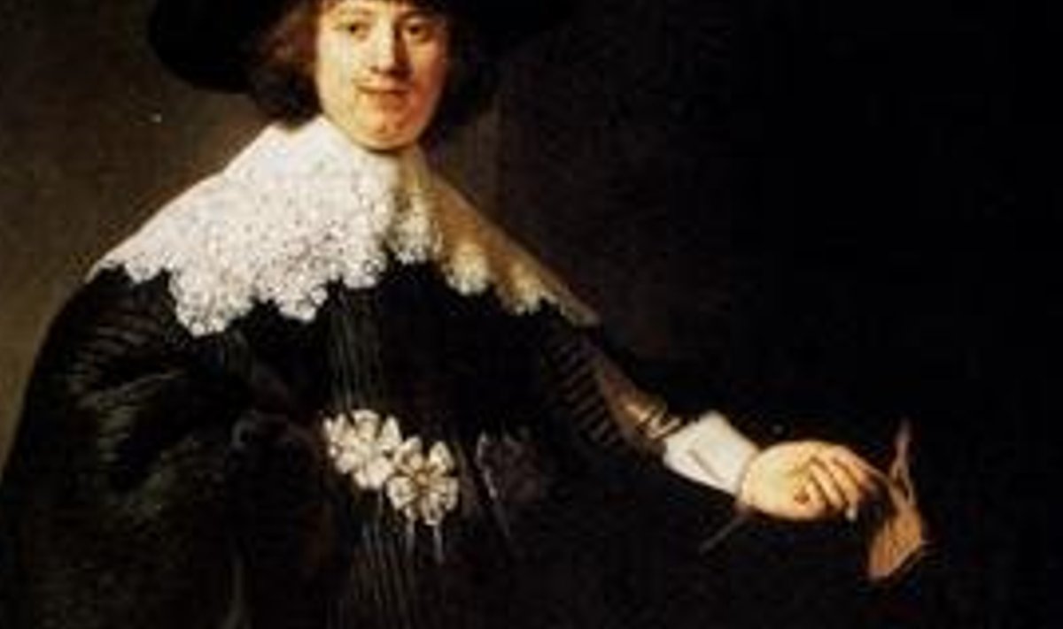Rembrandti maal Maerten Soolmansi portree