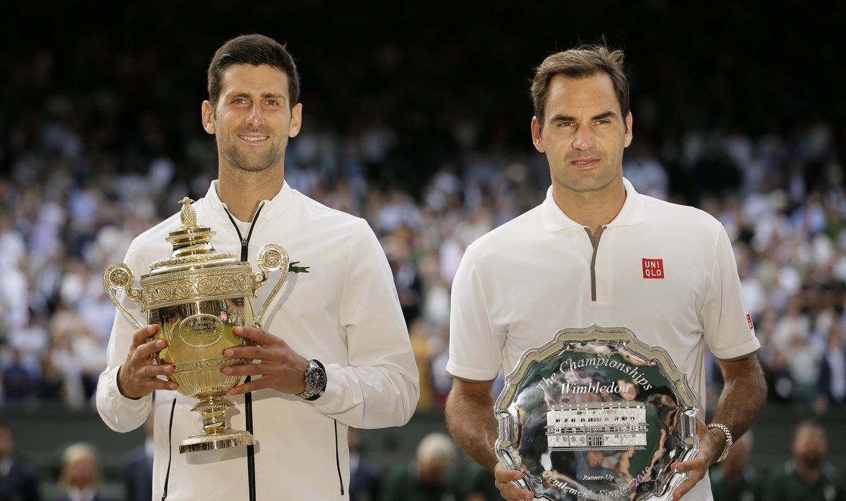 Novak Djokovic on Wimbledoni suure slämmi turniiri konkurentsitu suurfavoriit.