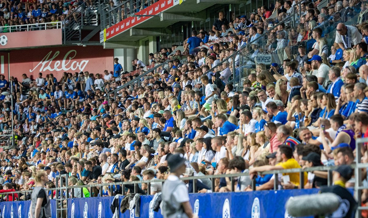 Eesti - Belgia EM-valikmängul oli täismaja.