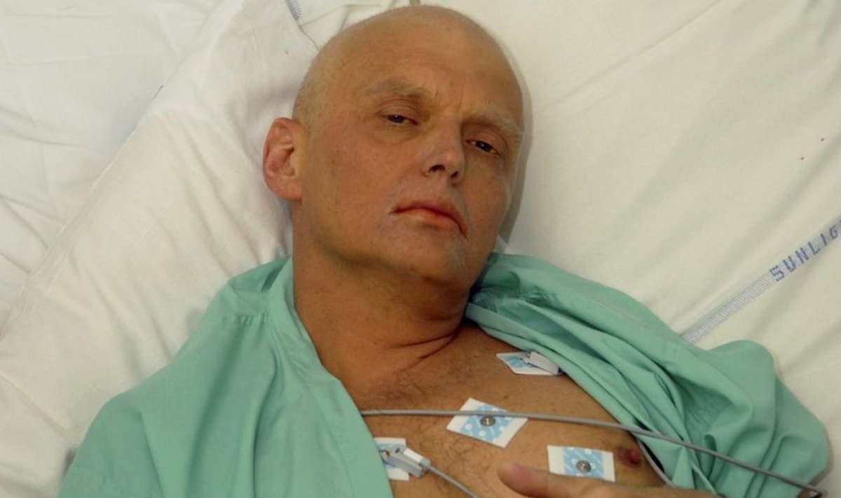 Aleksandr Litvinenko haiglavoodis enne oma surma.