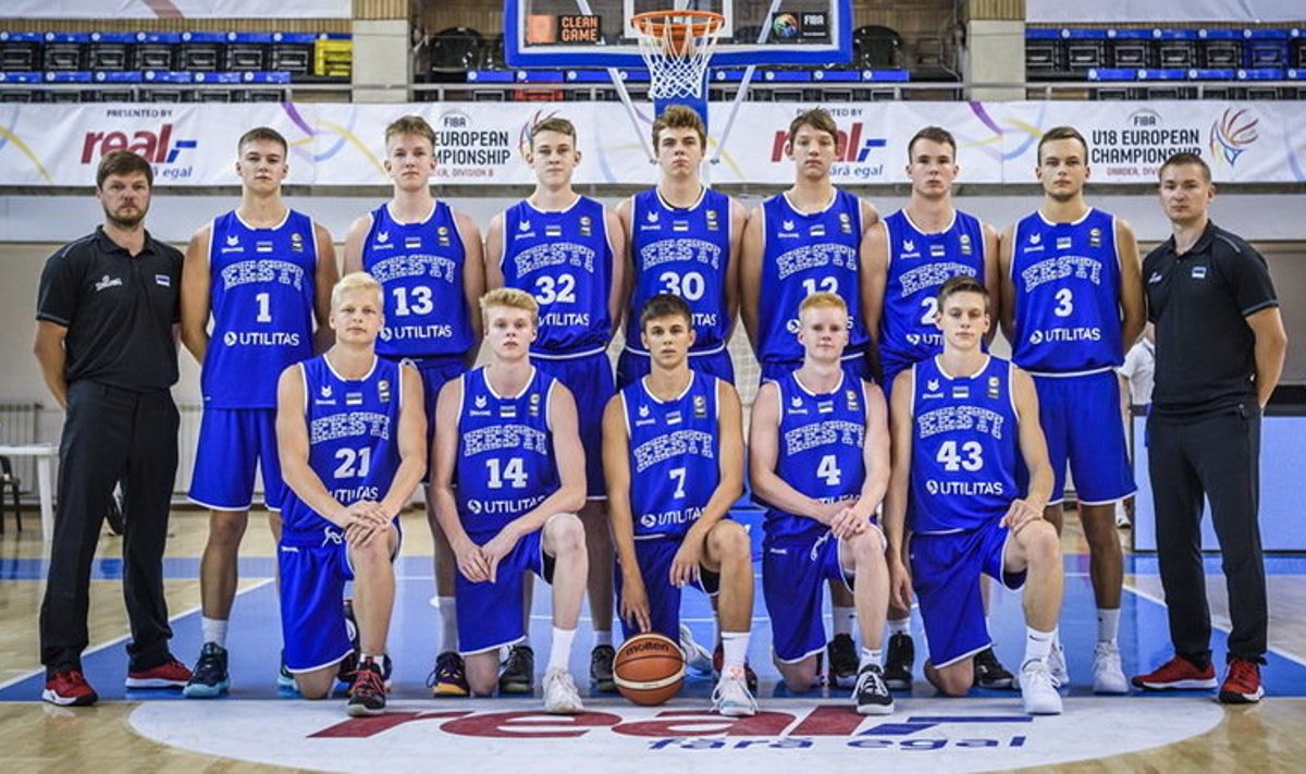 Eesti U18 korvpallikoondis