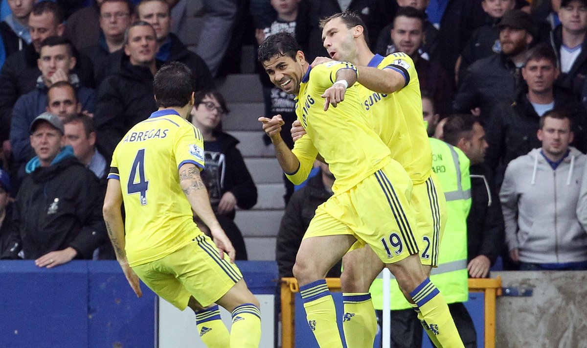 Cesc Fàbregas (vasakult) ja Diego Costa lisavad Chelseasse tippkvaliteeti.