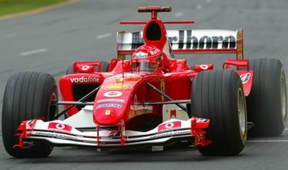 Michael Schumacher Austraalia GP-l
