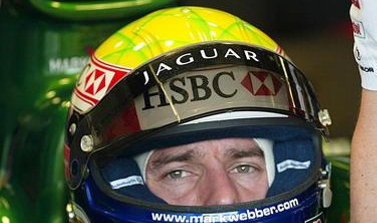 Mark Webber Austraalia GP-l