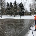 Теперь и в столичном Кристийне можно насладиться катанием на коньках