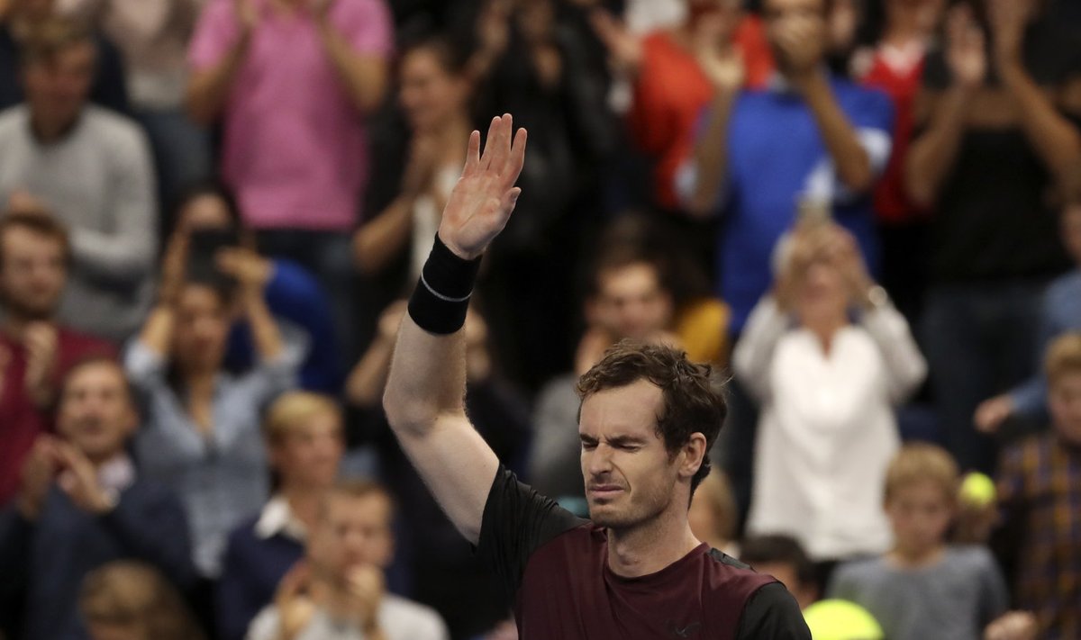 Andy Murray näitas, et on kõige kiuste jõudnud tagasi maailma tippu