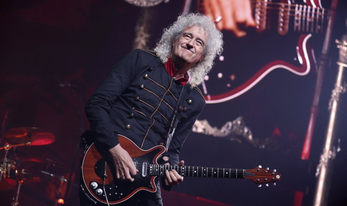 Italy Queen and Adam Lambert