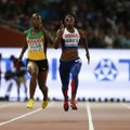 FOTOD JA VIDEO: Pool distantsi valel rajal jooksnud olümpiavõitja pääses diskvalifitseerimisest
