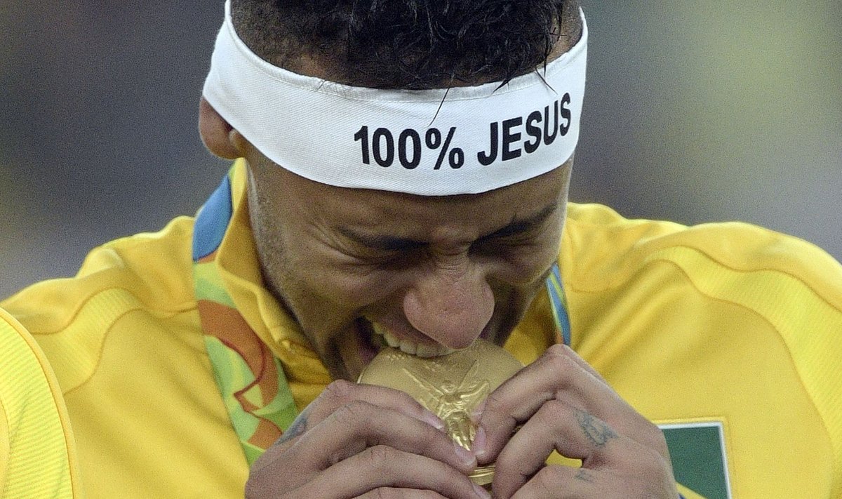 Neymar sai kätte kauaoodatud olümpiakulla.