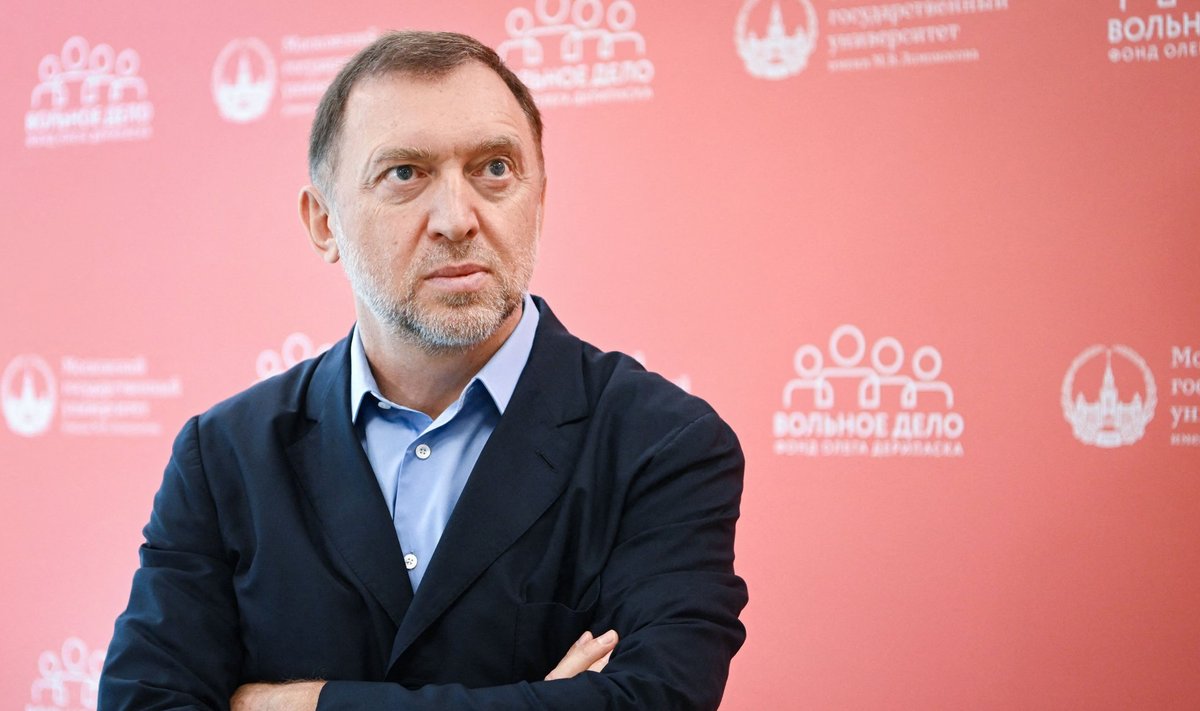 Oleg Deripaska on üks Venemaa rikkamaid mehi. Ta kontrollib suurt osa sealsest metallitootmisest.