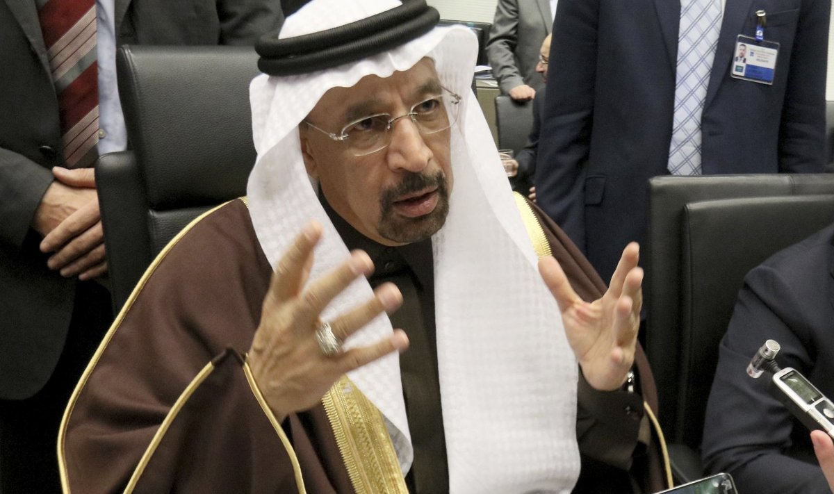 Saudi Araabia energeetikaminister Khalid Al-Falih.