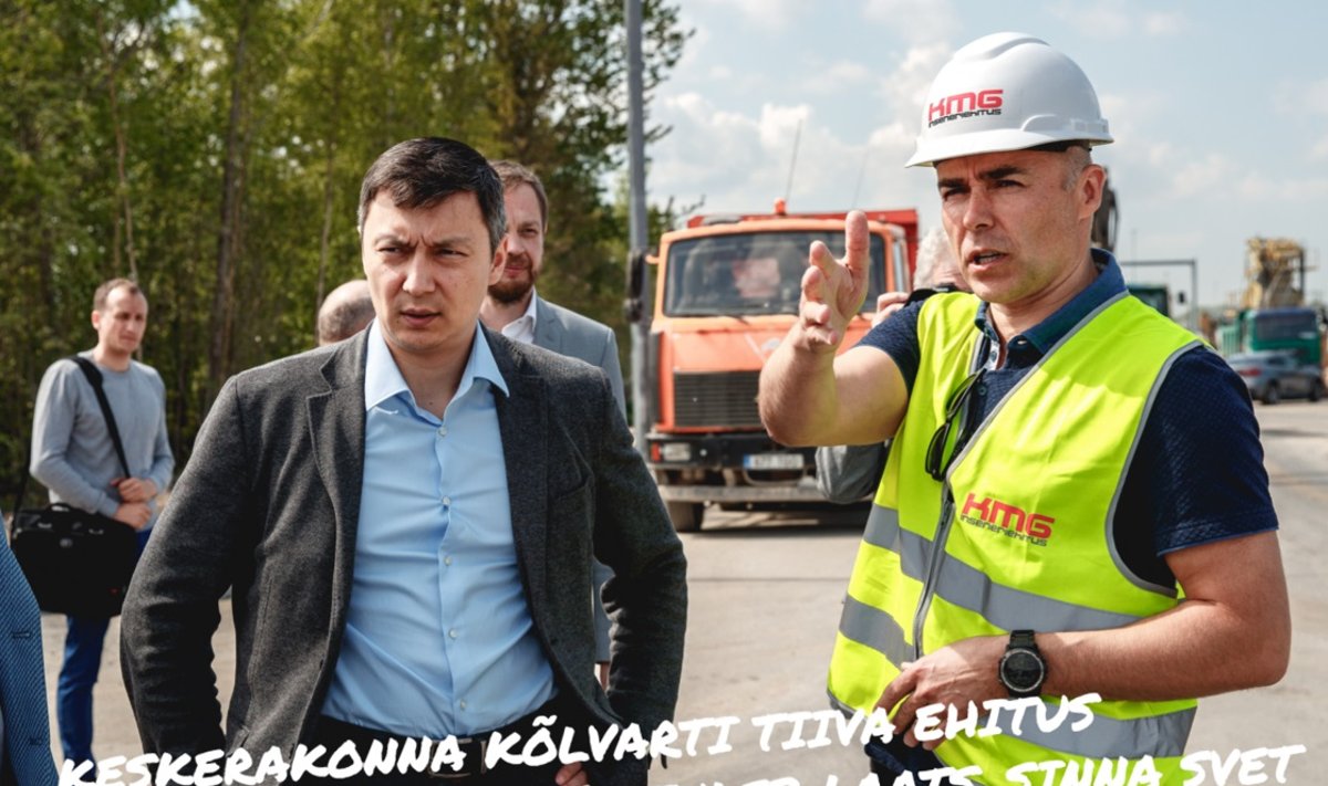 LÄHEB HÄSTI: „Keskerakonna Kõlvarti tiiva ehitus on graafikus. Siia tuleb Laats ja siia tuleb Svet!“