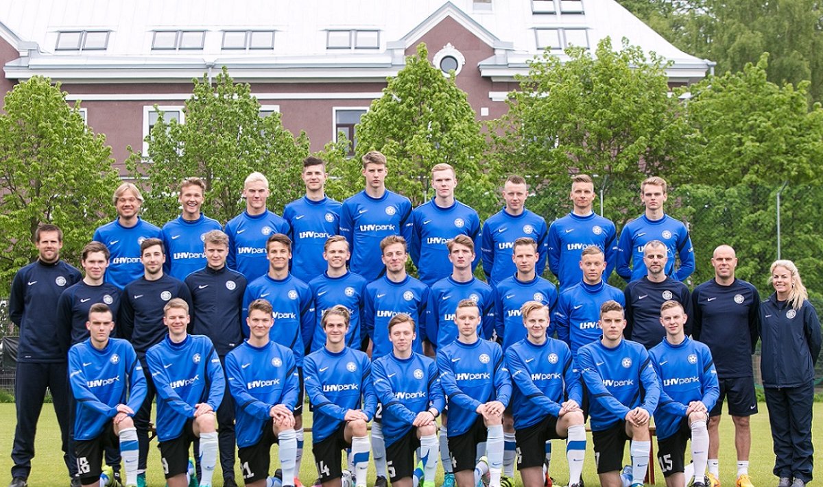 Eesti U19 koondis 2017