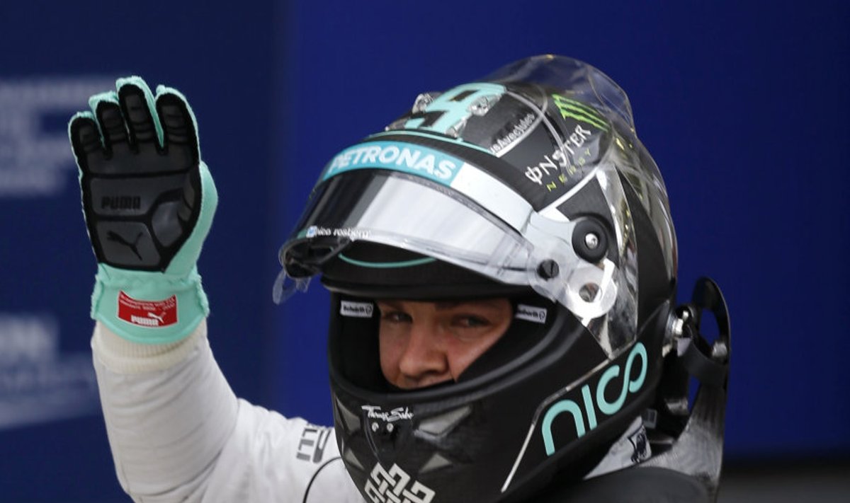 Nico Rosberg Brasiilias võidukas
