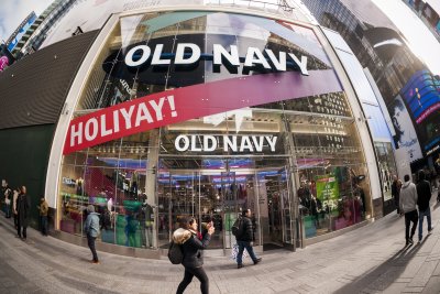 Old Navy pood Times Square'il