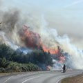 FOTOD JA VIDEO | Hispaanias metsapõlenguid kustutamas käinud Eesti päästja: meie tulekahjudel ei kohta sellist möllu