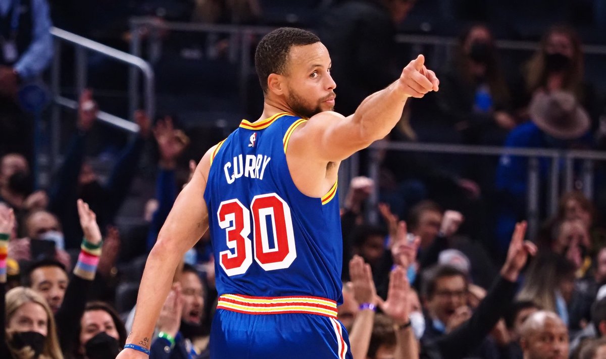 Kui hooaeg lõppeks praegu, kroonitaks Stephen Curry kolmandat korda NBA põhiturniiri kõige väärtuslikumaks mängijaks.